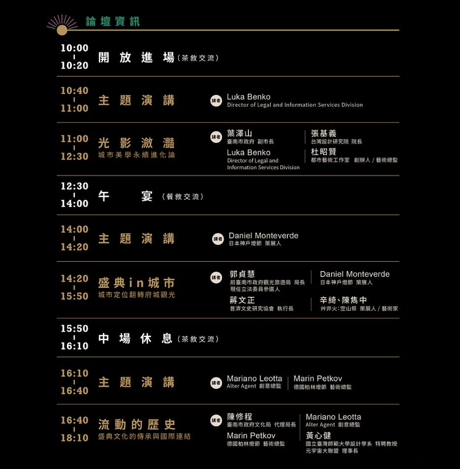 全球頂尖光影策展藝術家 齊聚大臺南會展中心 「城市盛典 x 轉動行銷論壇」2/21閃耀登場 搶先報名