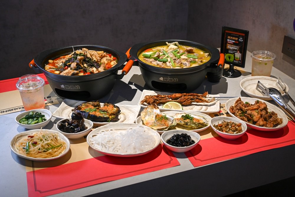 高雄左營區美食｜爆爆蛙 牛蛙拌鍋 必點 夏灣老味私房菜 潮流銷魂餐廳 原來吃鍋也可以那麼Chill