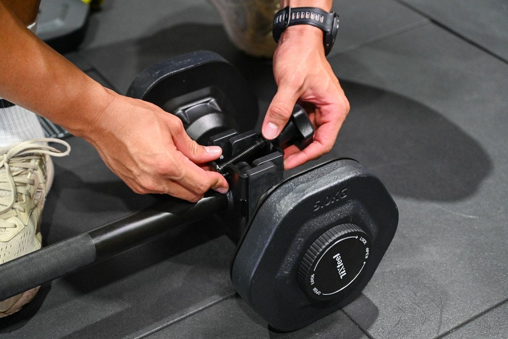 健身器材開箱 | Tixteel-XT-GRIP(23公斤組) 快鎖組合式啞鈴+長槓轉換套件+壺鈴轉換器,可調式啞鈴居家健身,新手用到變老手! - 第18張圖 健身器材開箱 | Tixteel-XT-GRIP(23公斤組) 快鎖組合式啞鈴+長槓轉換套件+壺鈴轉換器,可調式啞鈴居家健身,新手用到變老手!