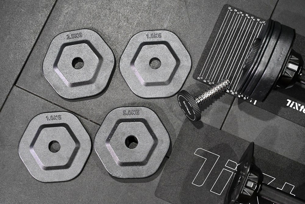 健身器材開箱 | Tixteel-XT-GRIP(23公斤組) 快鎖組合式啞鈴+長槓轉換套件+壺鈴轉換器,可調式啞鈴居家健身,新手用到變老手! - 第12張圖 健身器材開箱 | Tixteel-XT-GRIP(23公斤組) 快鎖組合式啞鈴+長槓轉換套件+壺鈴轉換器,可調式啞鈴居家健身,新手用到變老手!