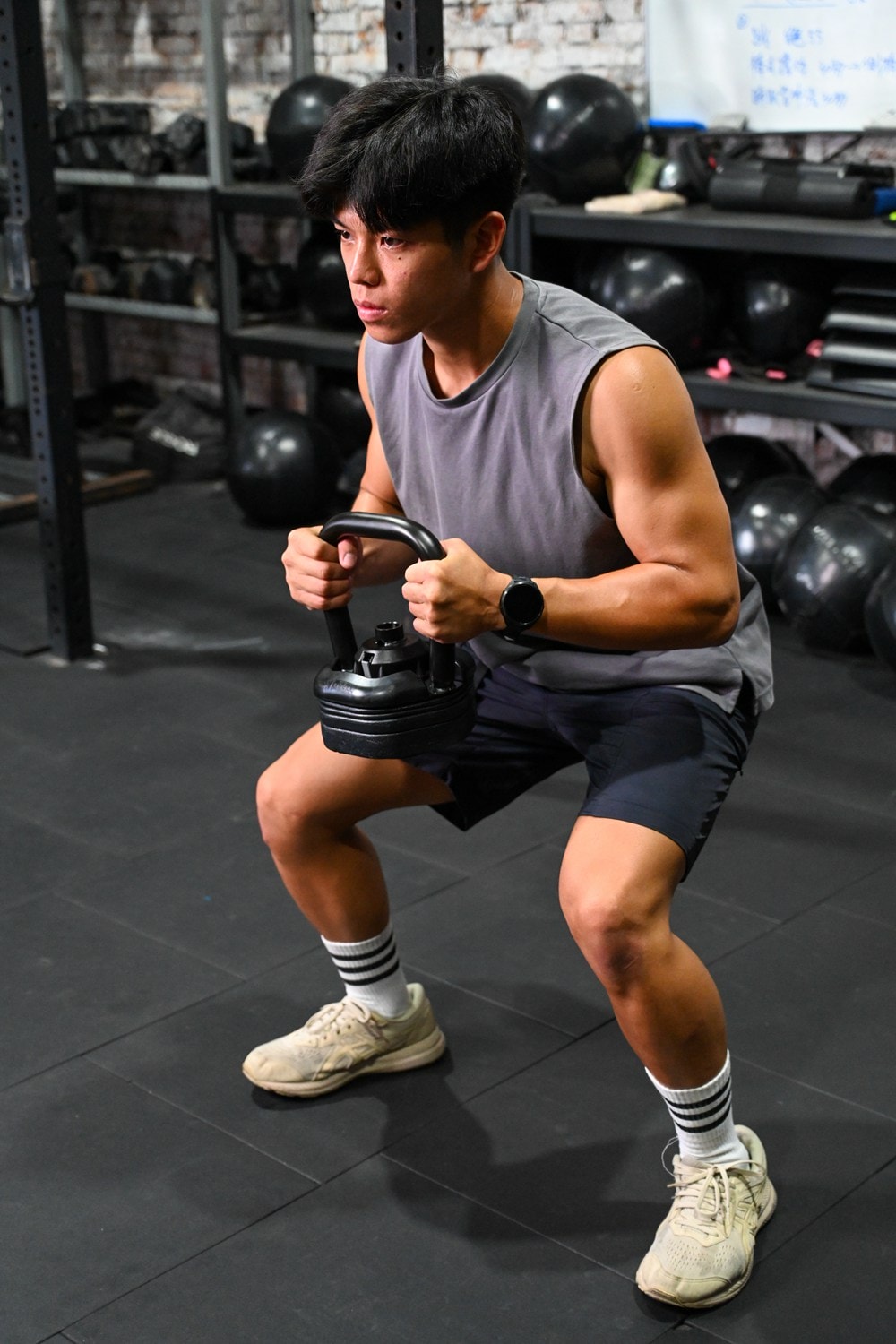 健身器材開箱 | Tixteel-XT-GRIP(23公斤組) 快鎖組合式啞鈴+長槓轉換套件+壺鈴轉換器，可調式啞鈴居家健身，新手用到變老手!