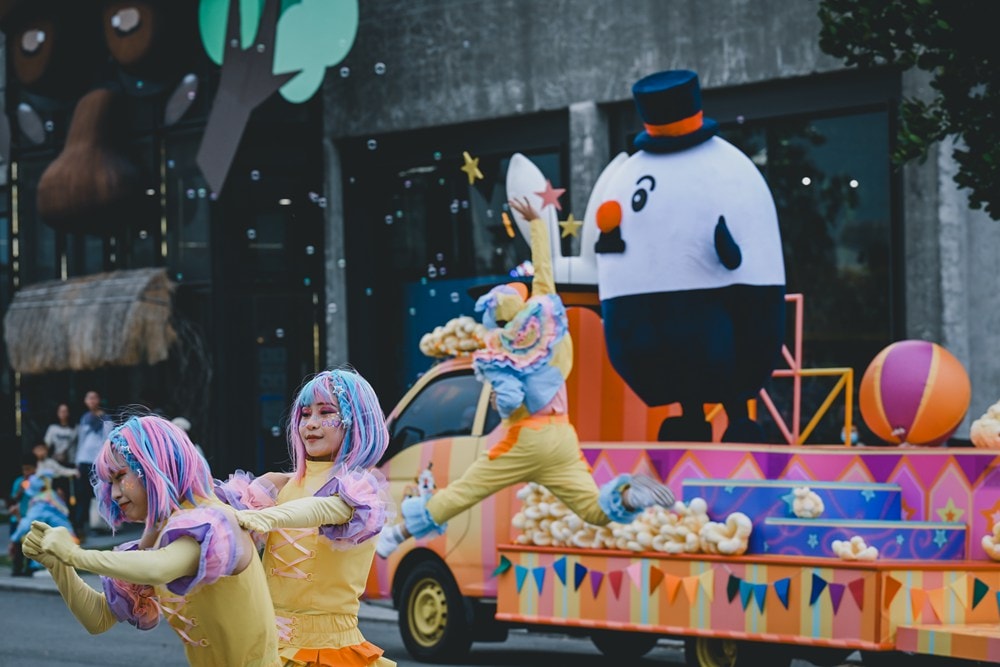 屏東縣民公園 友丸的巡夢大遊行_On.P.Young 紅鼻子馬戲團 活動紀錄