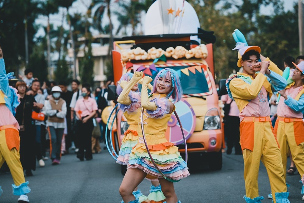 屏東縣民公園 友丸的巡夢大遊行_On.P.Young 紅鼻子馬戲團 活動紀錄