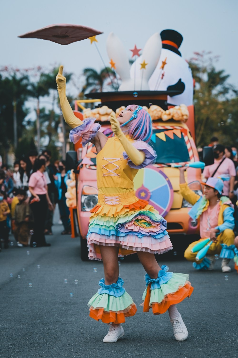 屏東縣民公園 友丸的巡夢大遊行_On.P.Young 紅鼻子馬戲團 活動紀錄