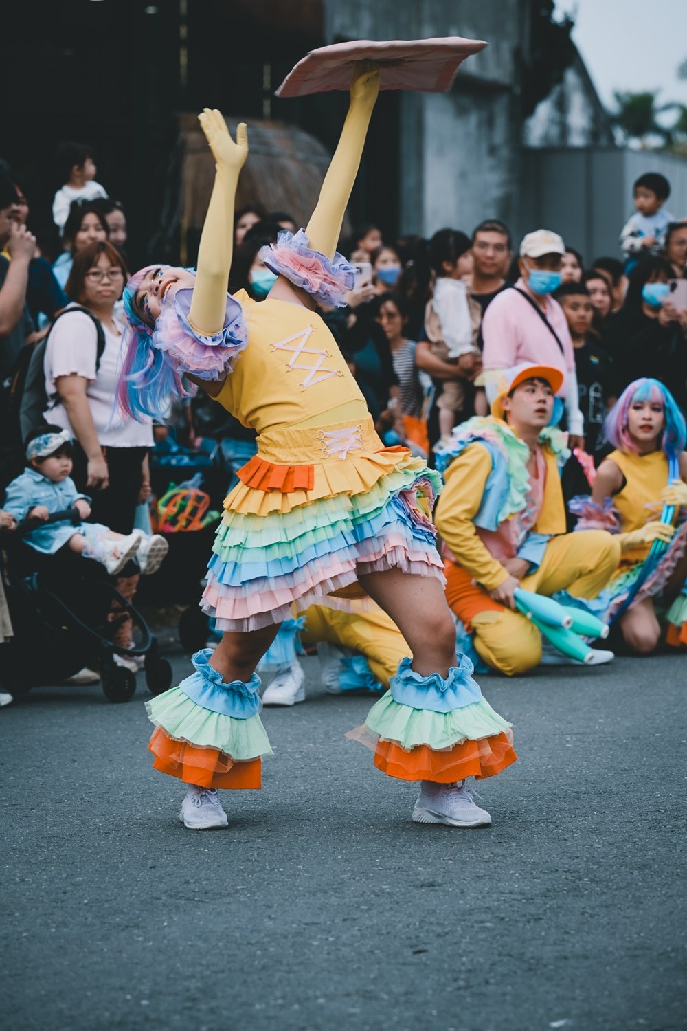 屏東縣民公園 友丸的巡夢大遊行_On.P.Young 紅鼻子馬戲團 活動紀錄