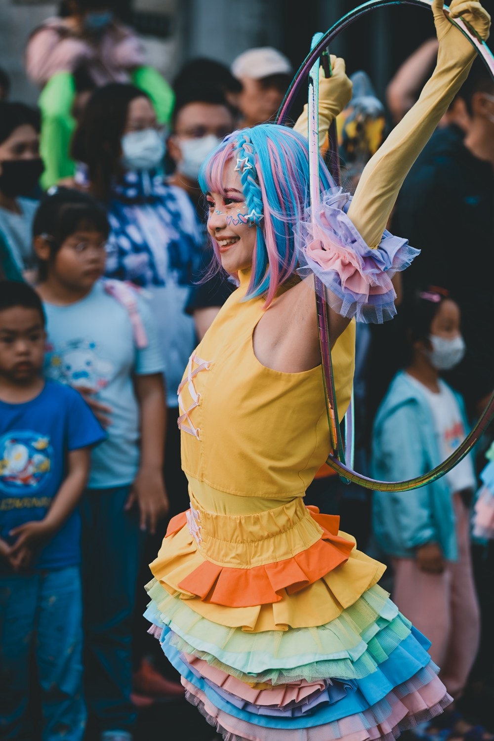 屏東縣民公園 友丸的巡夢大遊行_On.P.Young 紅鼻子馬戲團 活動紀錄