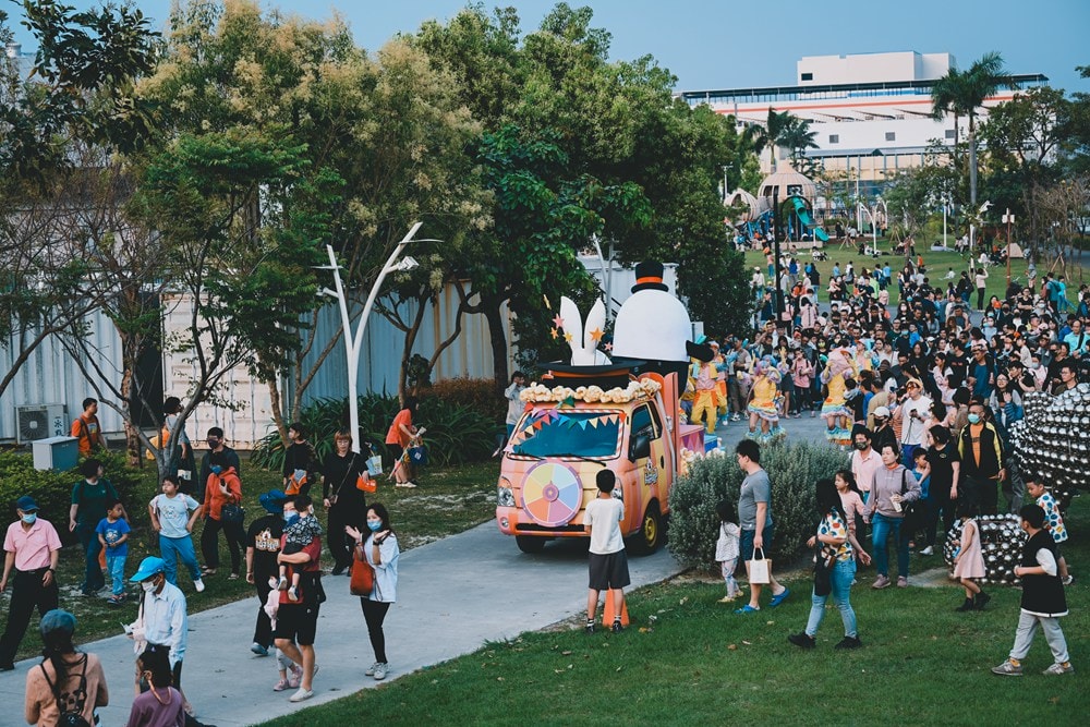 屏東縣民公園 友丸的巡夢大遊行_On.P.Young 紅鼻子馬戲團 活動紀錄