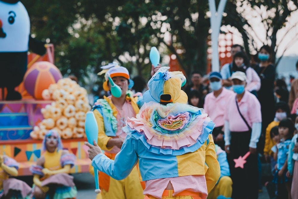 屏東縣民公園 友丸的巡夢大遊行_On.P.Young 紅鼻子馬戲團 活動紀錄