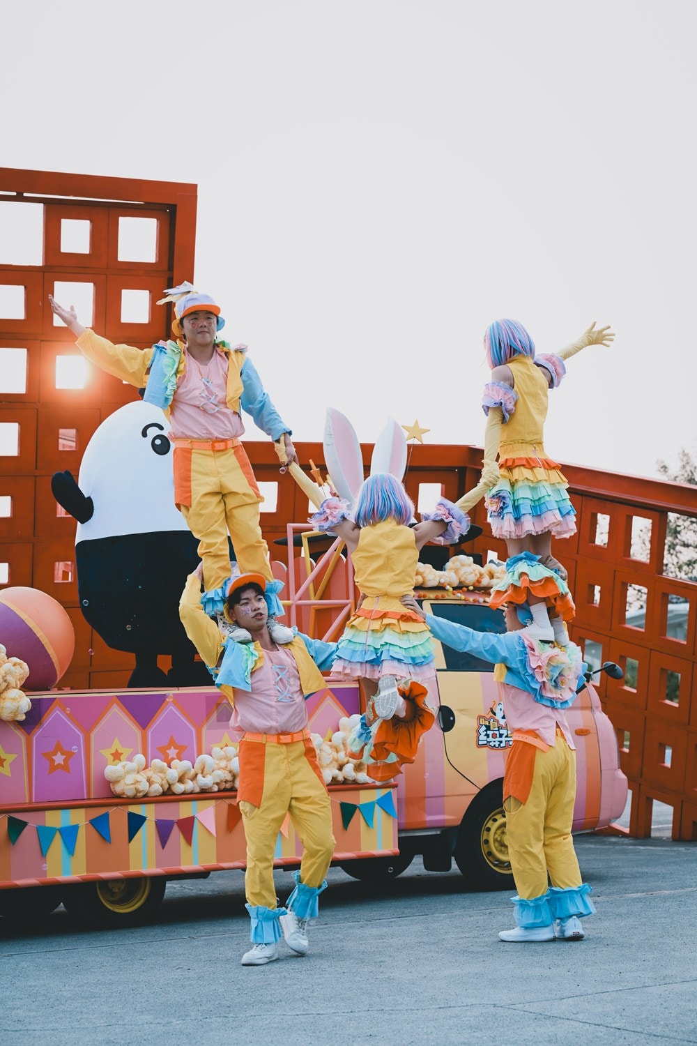 屏東縣民公園 友丸的巡夢大遊行_On.P.Young 紅鼻子馬戲團 活動紀錄