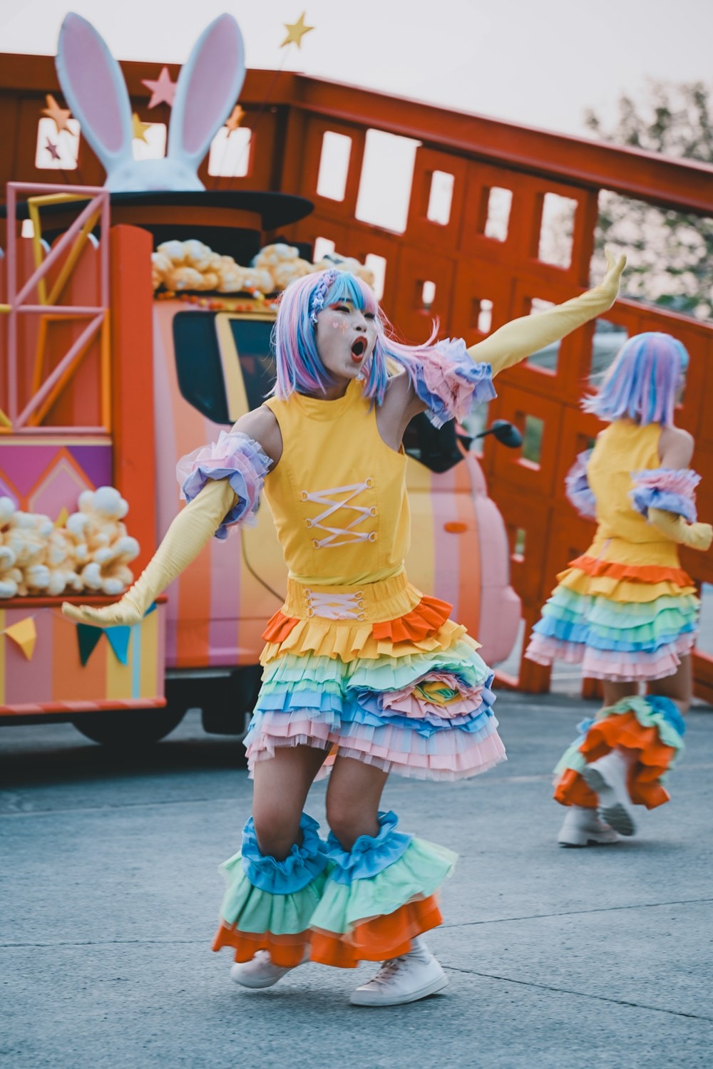 屏東縣民公園 友丸的巡夢大遊行_On.P.Young 紅鼻子馬戲團 活動紀錄