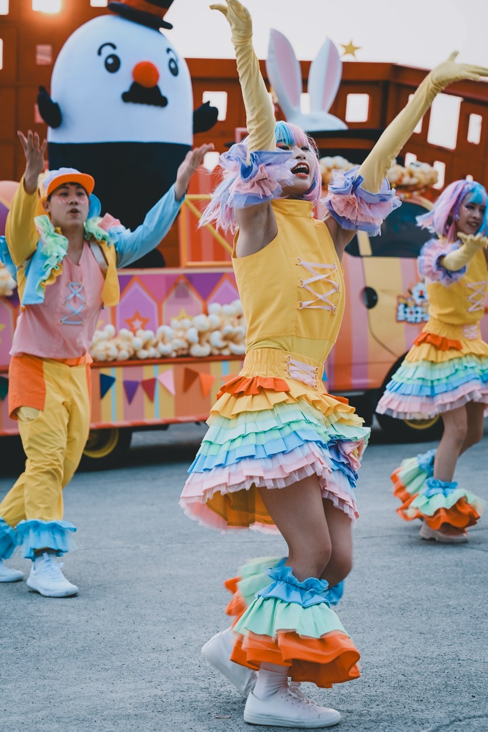 屏東縣民公園 友丸的巡夢大遊行_On.P.Young 紅鼻子馬戲團 活動紀錄