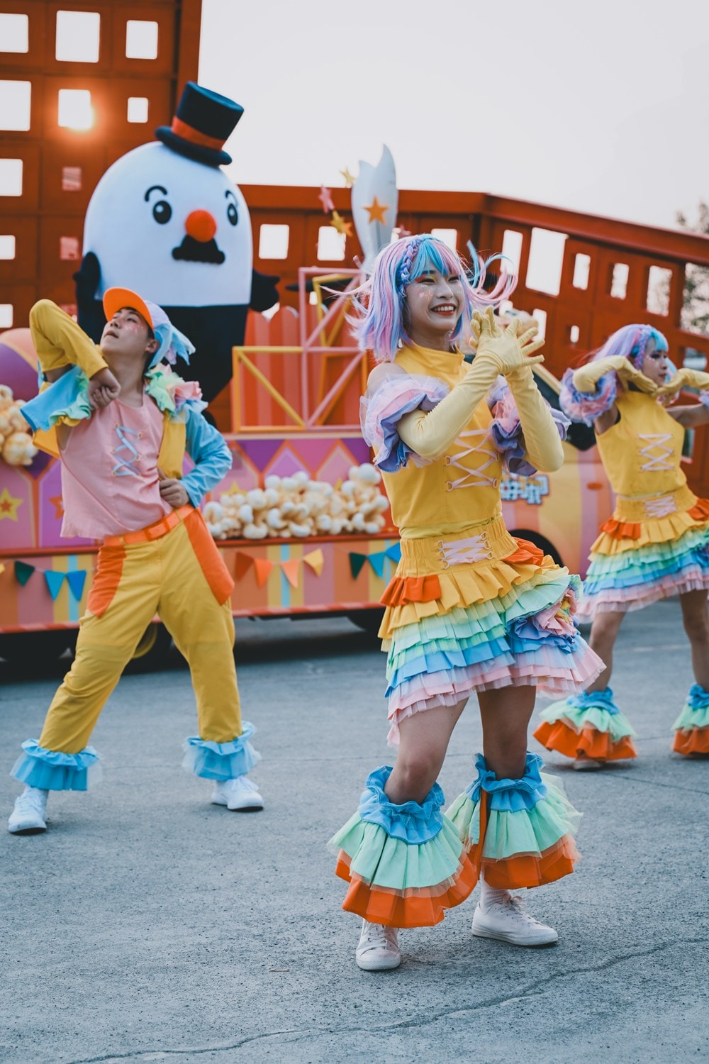 屏東縣民公園 友丸的巡夢大遊行_On.P.Young 紅鼻子馬戲團 活動紀錄