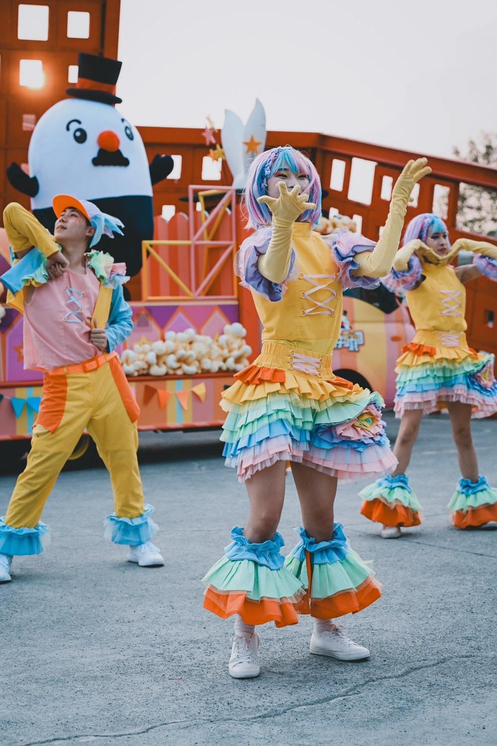 屏東縣民公園 友丸的巡夢大遊行_On.P.Young 紅鼻子馬戲團 活動紀錄