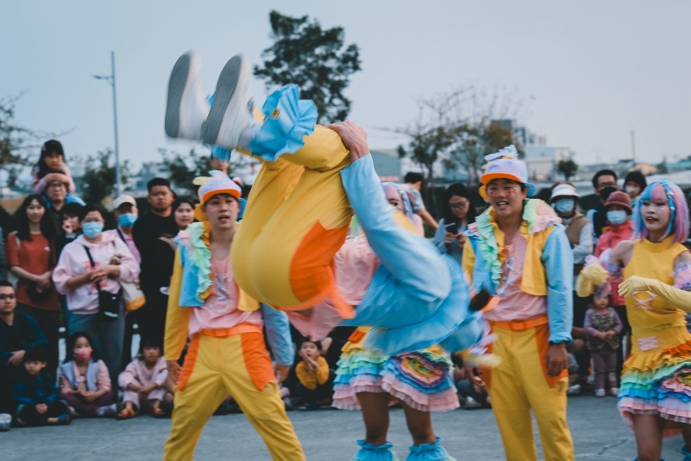 屏東縣民公園 友丸的巡夢大遊行_On.P.Young 紅鼻子馬戲團 活動紀錄