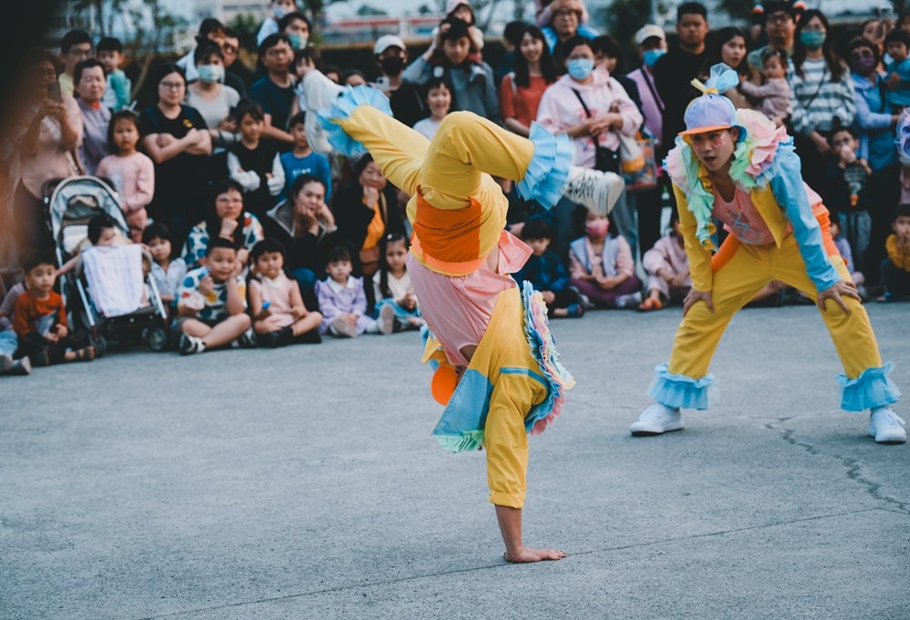 屏東縣民公園 友丸的巡夢大遊行_On.P.Young 紅鼻子馬戲團 活動紀錄