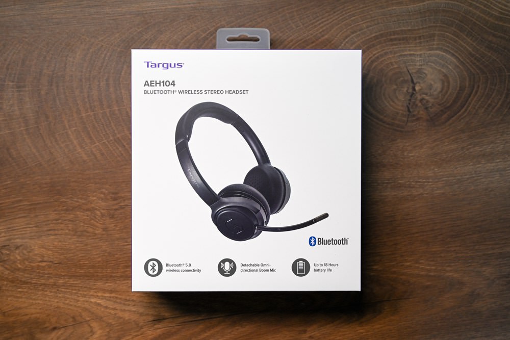 無線耳機麥克風推薦｜Targus AEH104 藍芽無線耳機麥克風 立體聲高質感