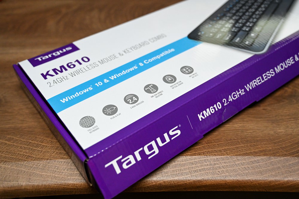 Targus 無線鍵盤滑鼠組 KM 610 1